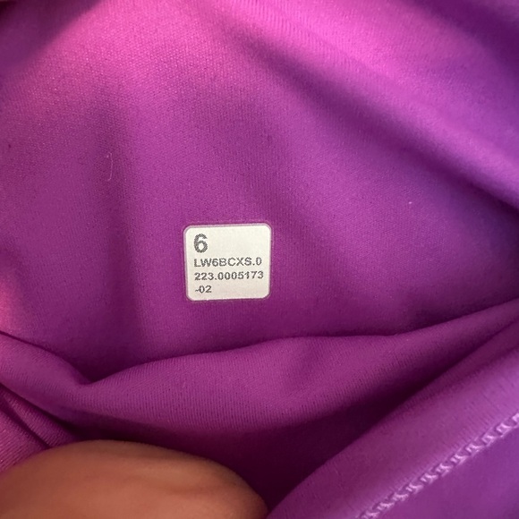 Lululemon Fast and Free High Rise Crop 23” Size 6 - Picture 2 of 5